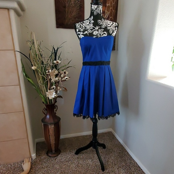 Guess Dresses & Skirts - GUESS Blue and black dress